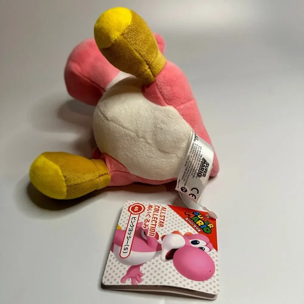 Pink YOSHI Plush Super Mario All Star Collection 8" Japanese NWT - Picture 5 of 6